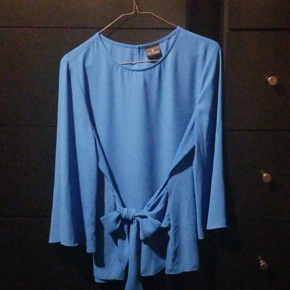 Blue blouse